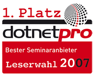 Seminaranbieter des Jahres 2007