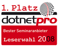 Seminaranbieter des Jahres 2008