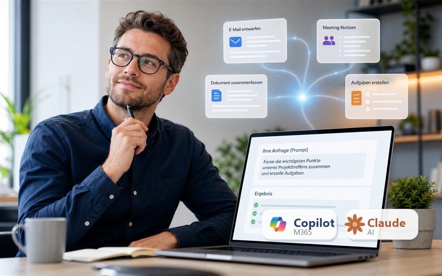 Microsoft 365 Copilot Kurs mit Cowork, Notebooks, Agents, GPT und Claude
