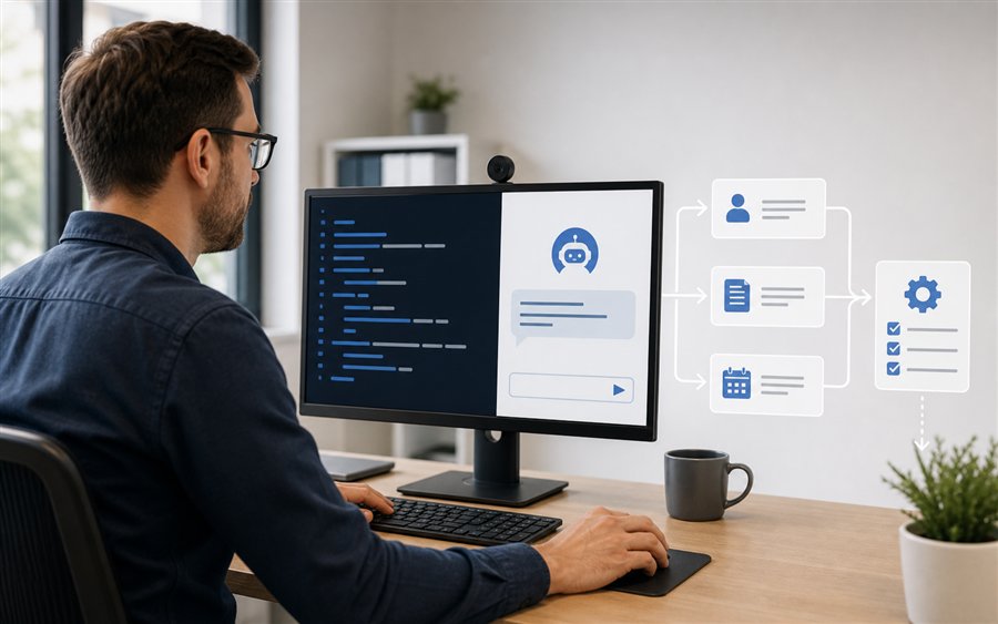 IT-Administrator automatisiert Windows-Aufgaben mit PowerShell und KI